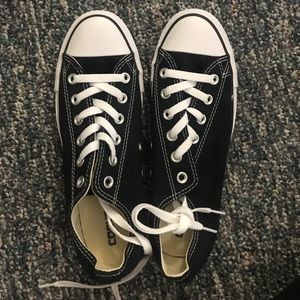 BRAND NEW black converse